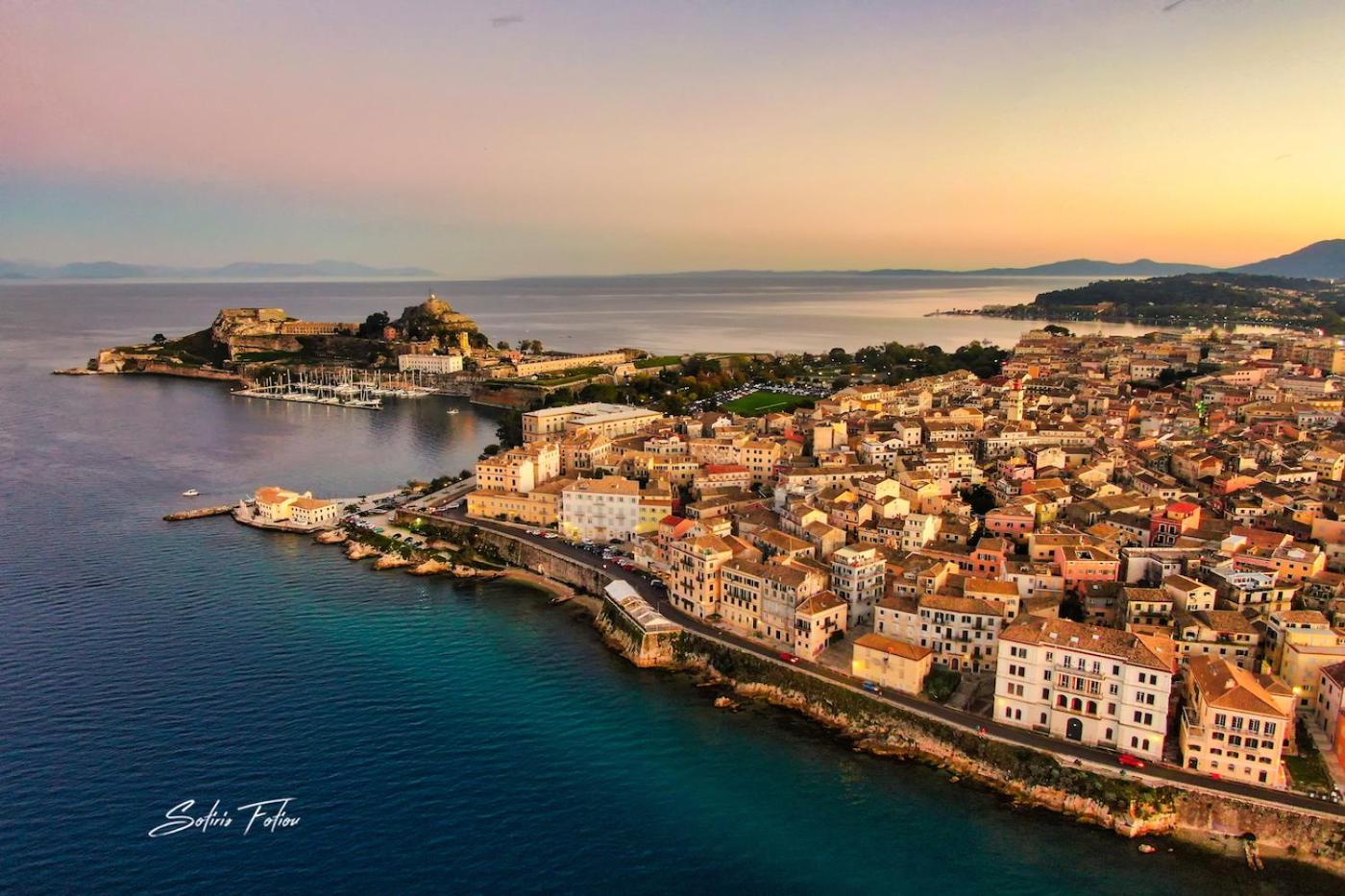 Mouragia Budget Places Korfu Dış mekan fotoğraf